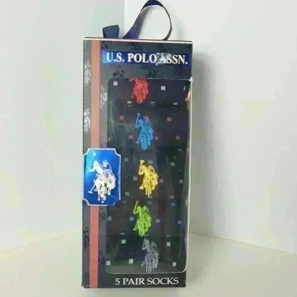 U.S. Polo Assn.Men's 5 Pair Socks